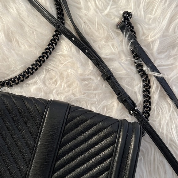 Rebecca Minkoff black sling bag / body bag / crossbody bag - Picture 3 of 10